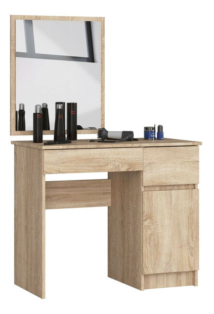 Toaletni stolić Pritha (hrast sonoma)