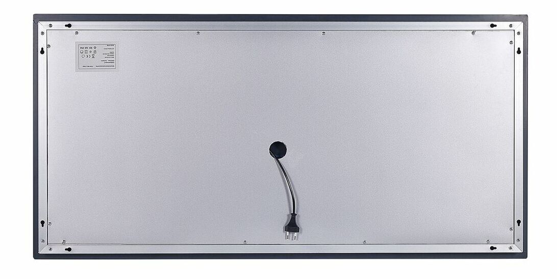 Zidno ogledalo Bently (srebrna)