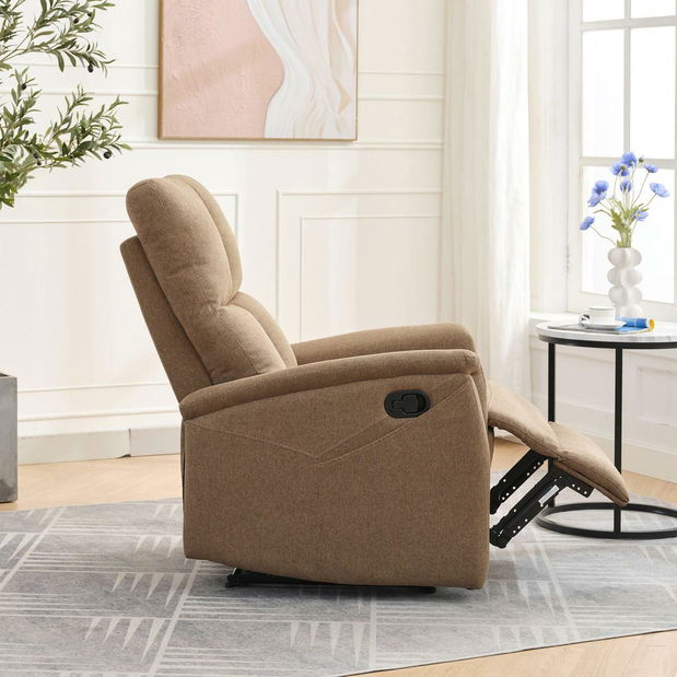 Podesiva fotelja Temor (smeđa)