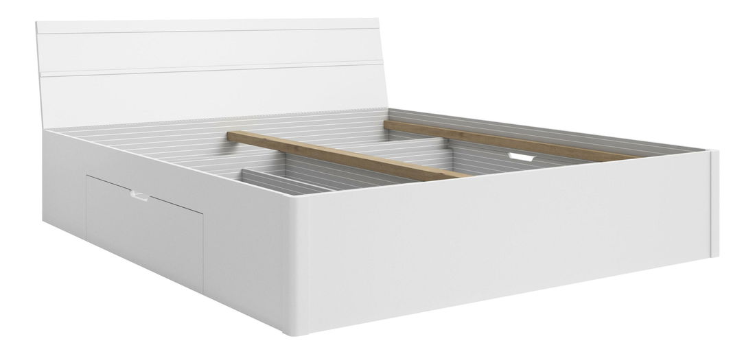 Pat matrimonial 180 cm Benson Typ 52 (alb)