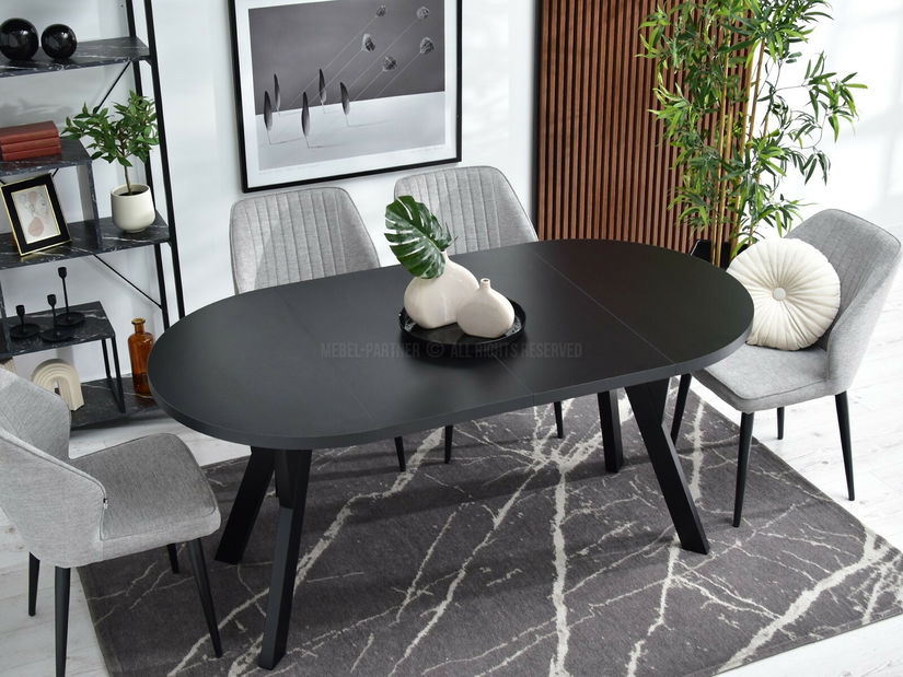 Étkezőasztal Bulgaria (fekete + krém)