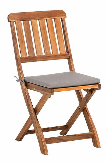 Záhradná jedálenská sada Cien (tmavé drevo)