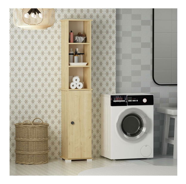 Kúpeľňová skrinka Satadu 3 (dub zafírový) 