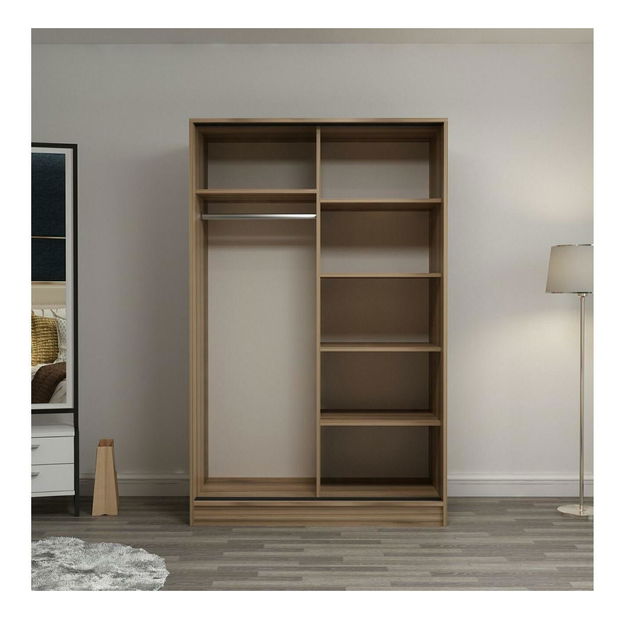 Šatníková skriňa Kalia 2314 (biela + dub)