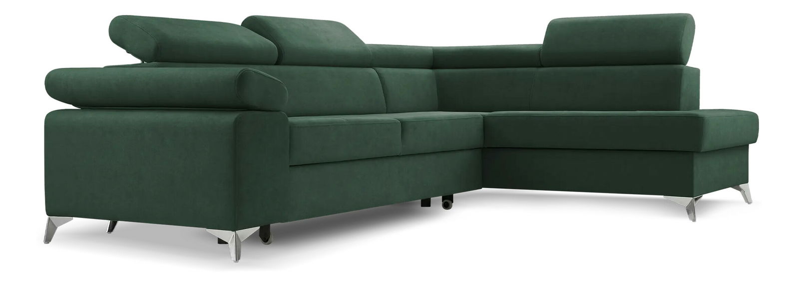 Sarokkanapé Madeira (sötétzöld) (J)