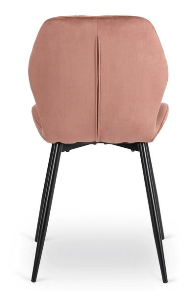 Scaun sufragerie Inolvidable (roz + negru) 