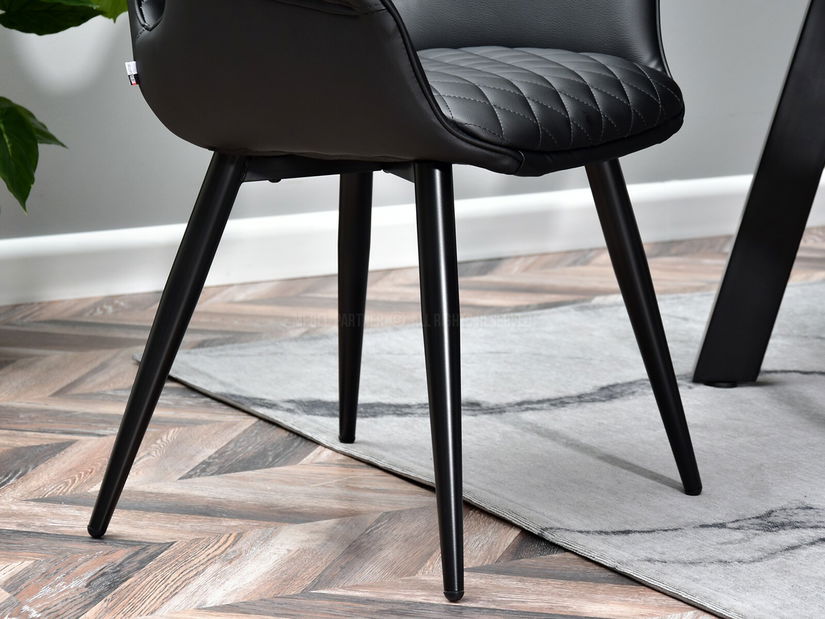 Stolička Kammel (čierna)