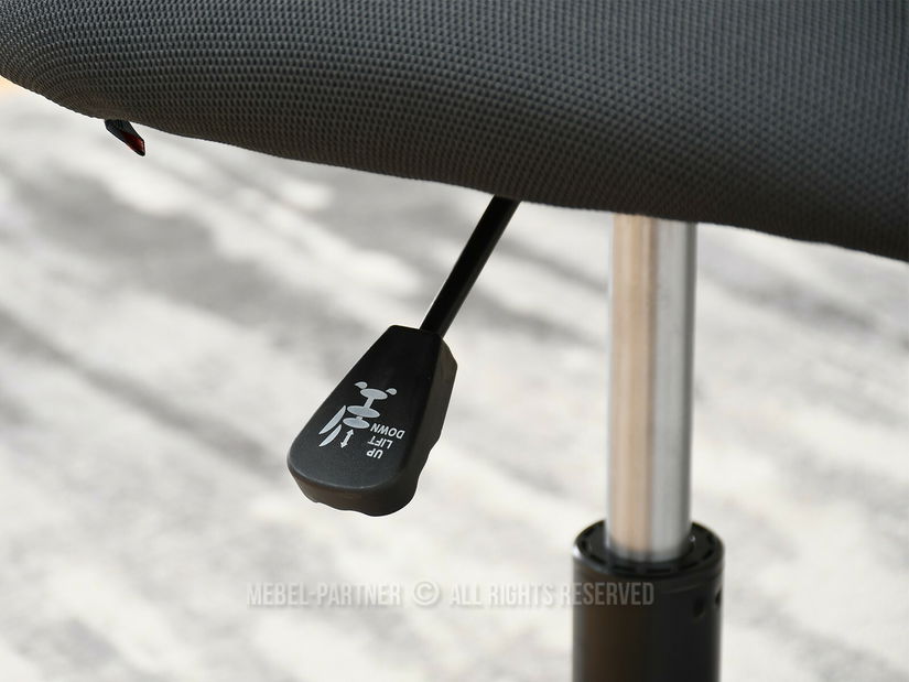 Scaun Liger (grafit + alb + negru)