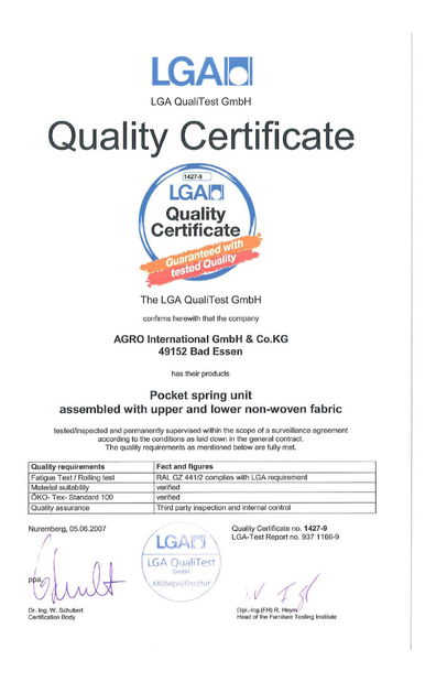 Saltea cu arcuri individuale Erebos 200x90 cm (T3/T4) *PROMOȚIE 1+1