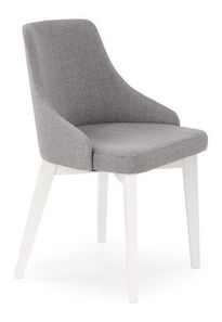 Scaun de sufragerie Tiara (Alb)