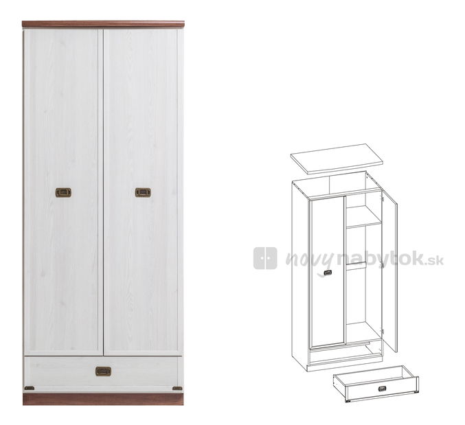 Gardróbszekrény Magic MA 8