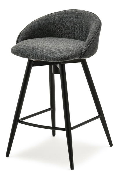 Stolička Ignis (tmavý grafit + čierna)