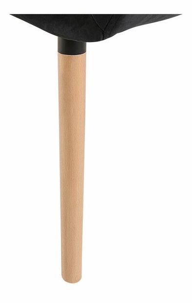 Pohovka dvojsedačka TORBY (čierna)