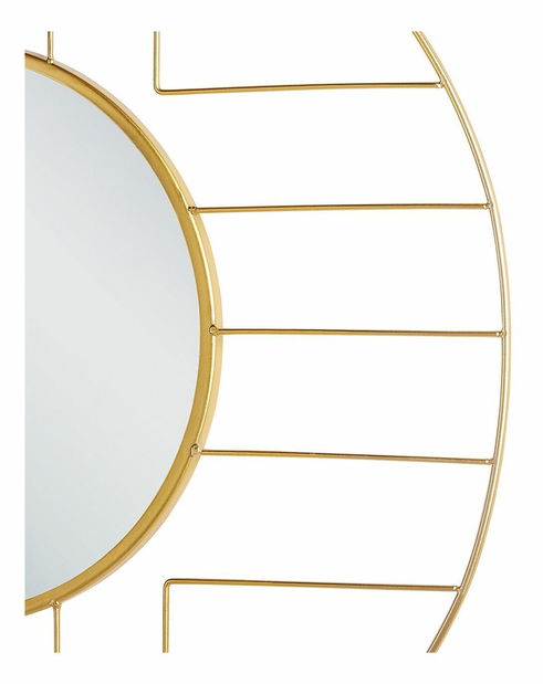 Nástenné zrkadlo Harlow (zlatá)