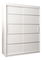 Ruhásszekrény 150 cm Verika 1 150 (fehér)