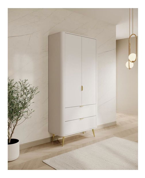 Dulap de haine Ovenia O5 (alb)