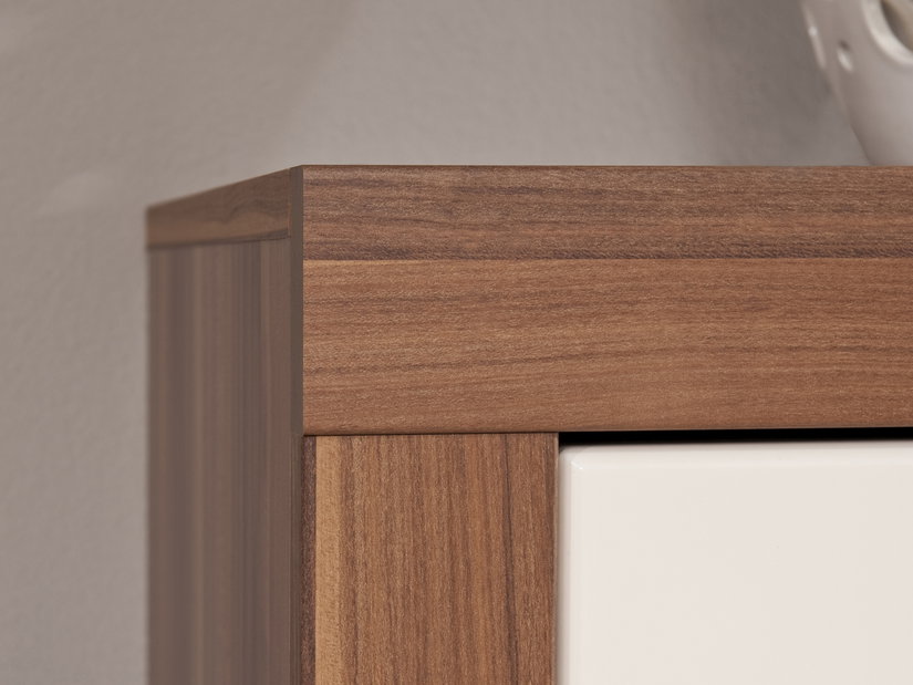 Komoda Decodom Nicola Typ 08 slivka + lesk vanilka