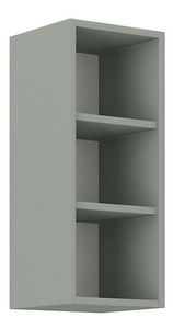 Horný kuchynský regál Gonir 30 G-72 OTW (korpus: sivá + front: lesk sivý)