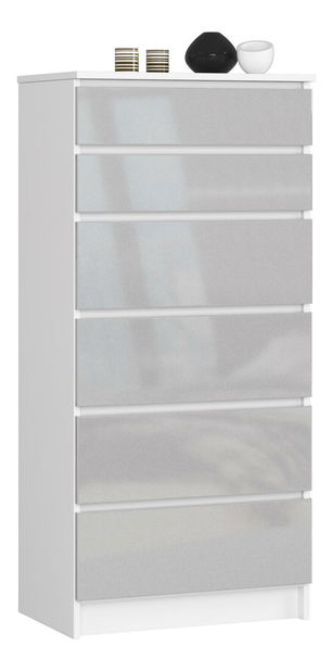 Komód Kalista III (fémes fényű)