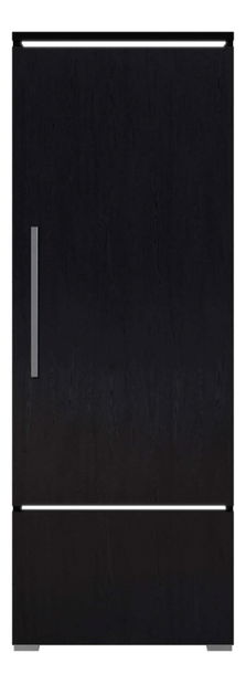 Comodă Alyce Typ 06 (negru alp lucios)