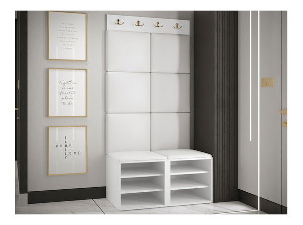 Mobilier hol Torro IV (alb + bej)