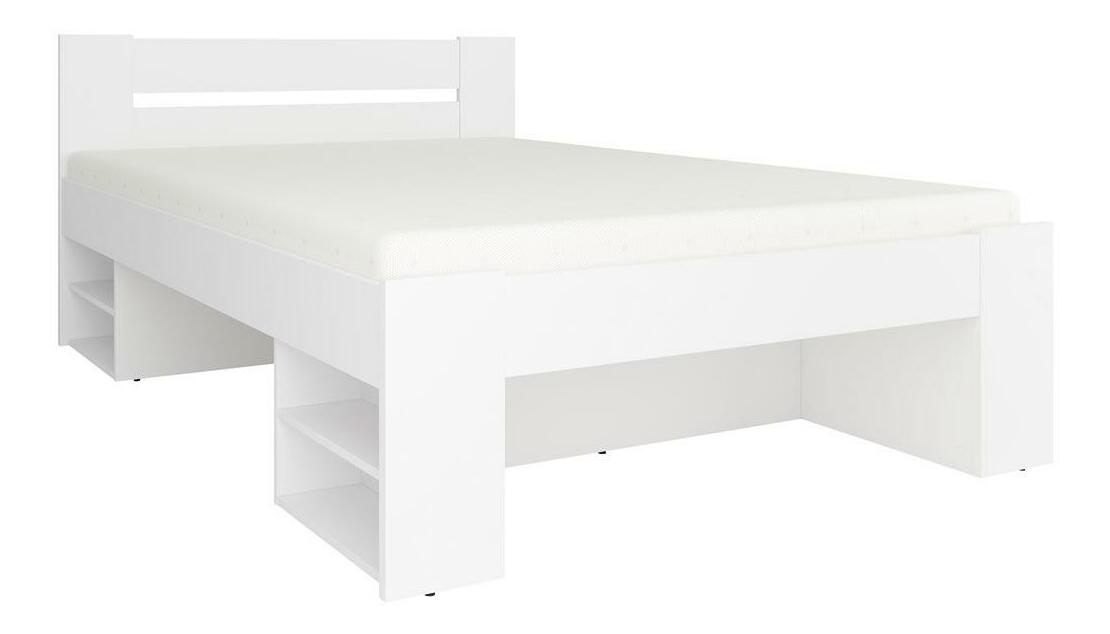 Franciaágy 140 cm Nepo Plus 13 (fehér) 