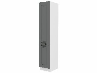 Dulap de bucătărie pentru alimente Lucid 40 DK 210 2F (dustgrey + alb)