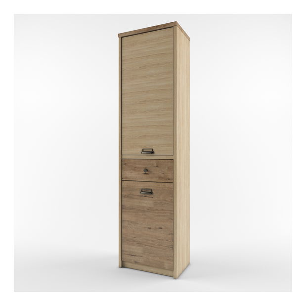 Regál Danica 2D1S (madura + dub wellington)