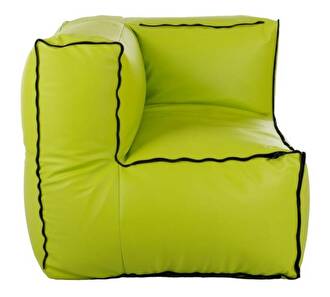 Fotoliu puf Zipp Sofa (limetă)