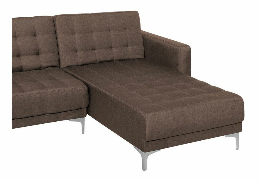 Sedacia súprava Aberlady (hmavě hnedá) (s otomanom) (L)