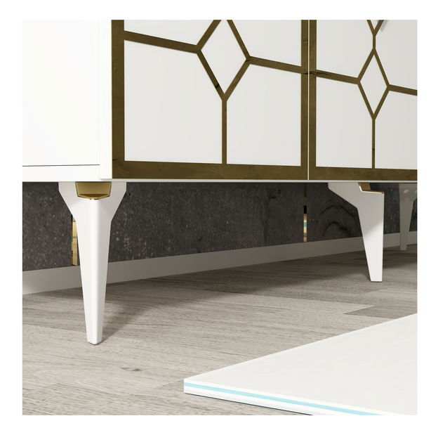 Skrinka Pivuti (biela + zlatá) 