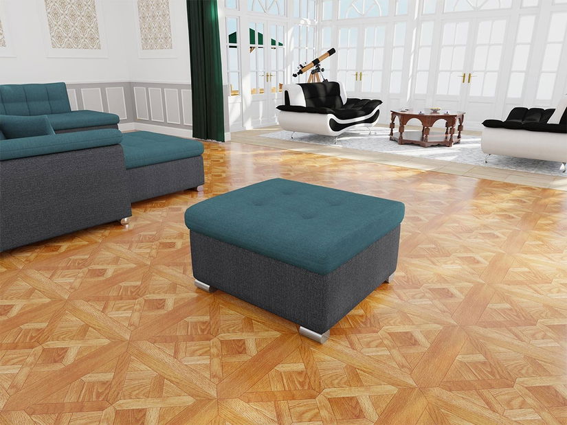 Taburete Toneda mic (turcoaz + Gri) 