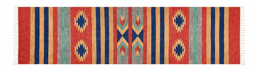 Koberec 80 x 300 cm Hatys (viacfarebná)