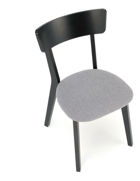 Scaun sufragerie Tentempies (negru + gri) 