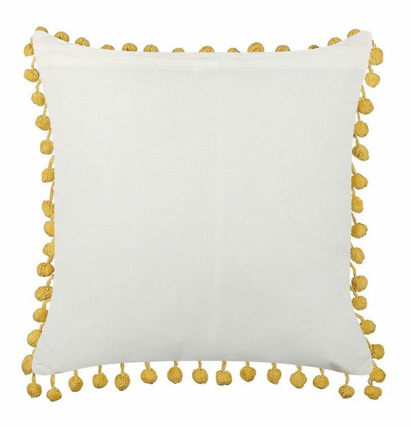 Set 2 buc perne decorative 45 x 45 cm Lyco (galben)