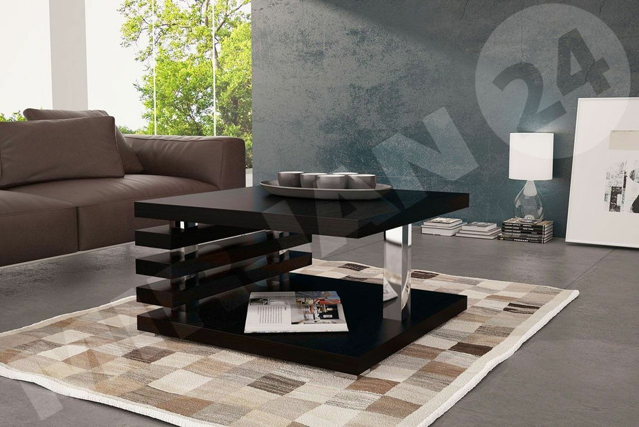 Masuta de cafea Komoso (negru) *resigilat