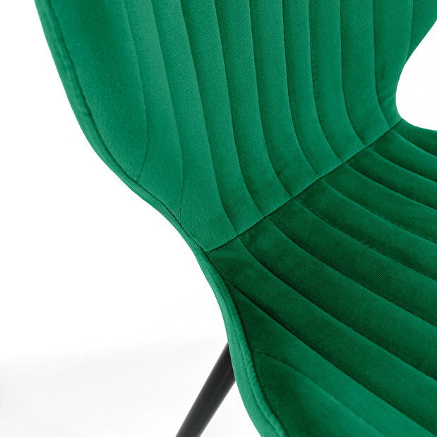 Set 4 buc. scaune sufragerie Xenofobos (verde)