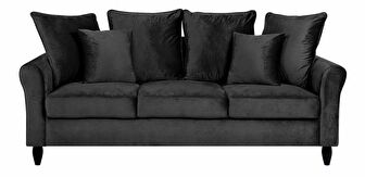 Sofa trosjed Banbury (crna)