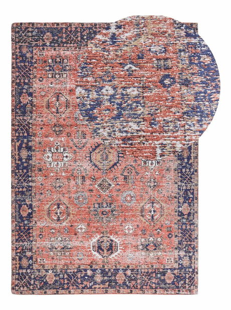 Tepih 140 x 200 cm Kumin (crvena + plava)