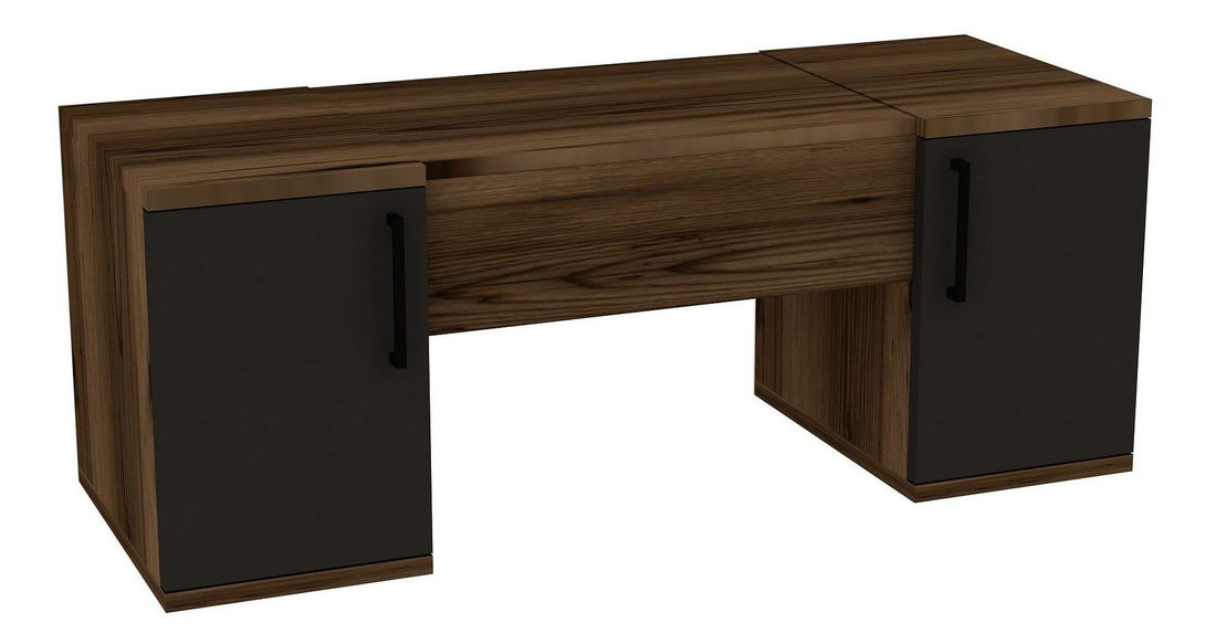 Toaletni stolić Nukela 5 (orah svijetli + antracit)