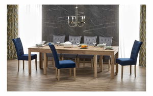 Rozkladací jedálenský stôl 160-300 cm Sever (dub craft) (pre 6 8 osôb)