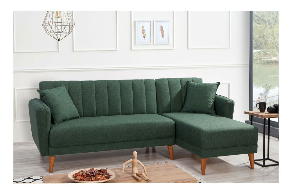 Colțar Adrie (D) (Verde închis)