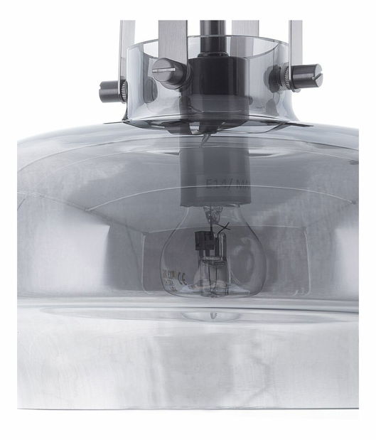 Závesná lampa Wabu (svetlosivá)