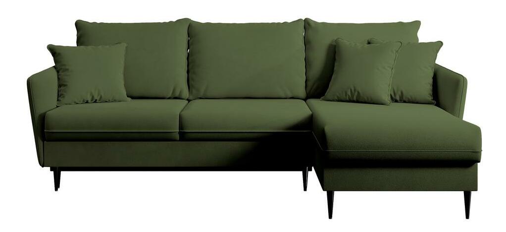 Colțar Vivaldio L (verde + negru)