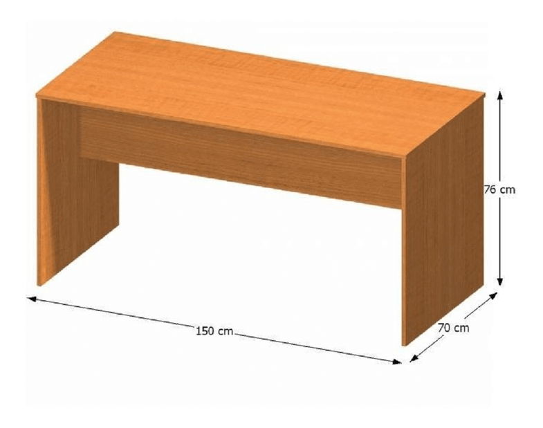 Písací stolík Asista AS 020 ZA čerešňa