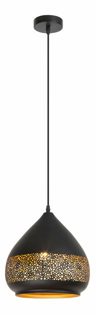 Függesztett lámpa Kaia 2278 (fekete + arany)