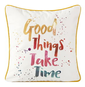 Pernă decorativă 45X45 cm Renee 4 (alb) (2 buc)