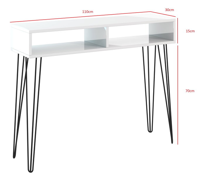 Konzolový stolík Myrno (dub colonial grange)