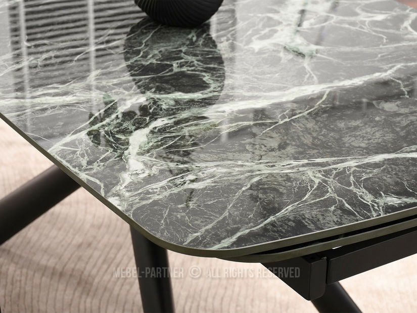 Masă sufragerie Deportaron (verde + negru)