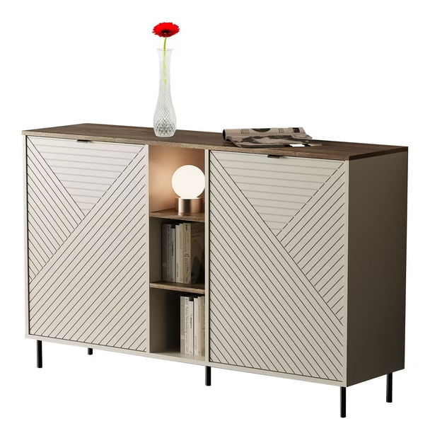 Regál Eliminados 2 (kasmír + tölgy castello) 